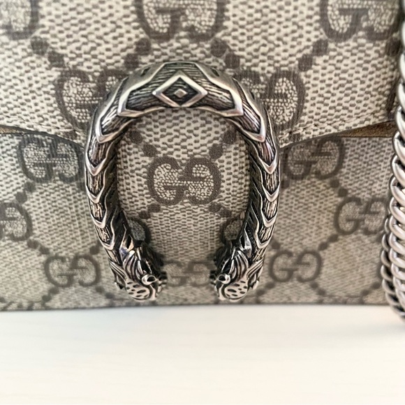Gucci DIONYSUS GG SUPREME SUPER MINI BAG - Picture 5 of 17